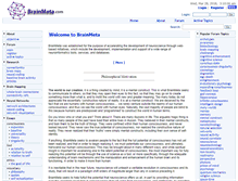 Tablet Screenshot of brainmeta.com